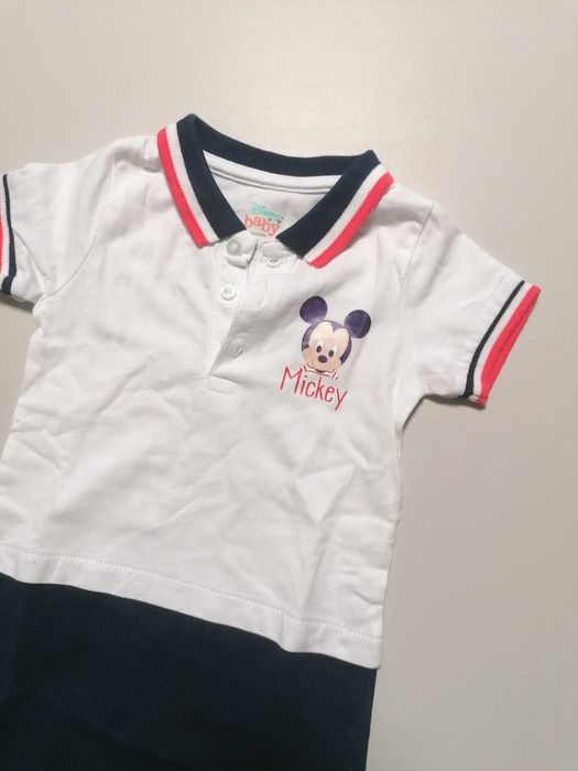 Romper / Macacão com Mickey de Bebé