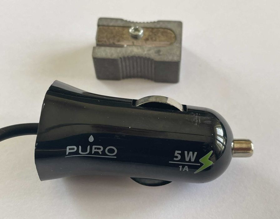 Carregador isqueiro para telemóvel micro-USB