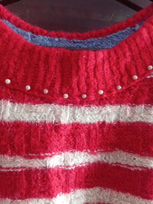 Свитер махеровий и безрукавка махеровая