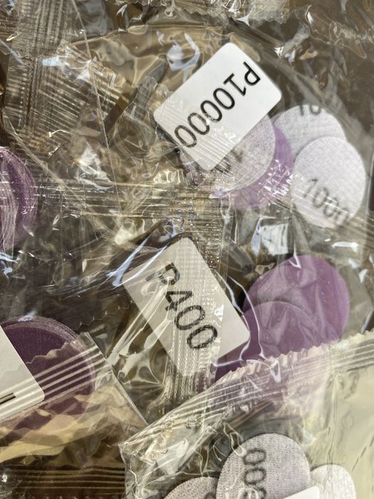 Zestaw do szlifowania polerowania reflektorów lamp krążki na rzep