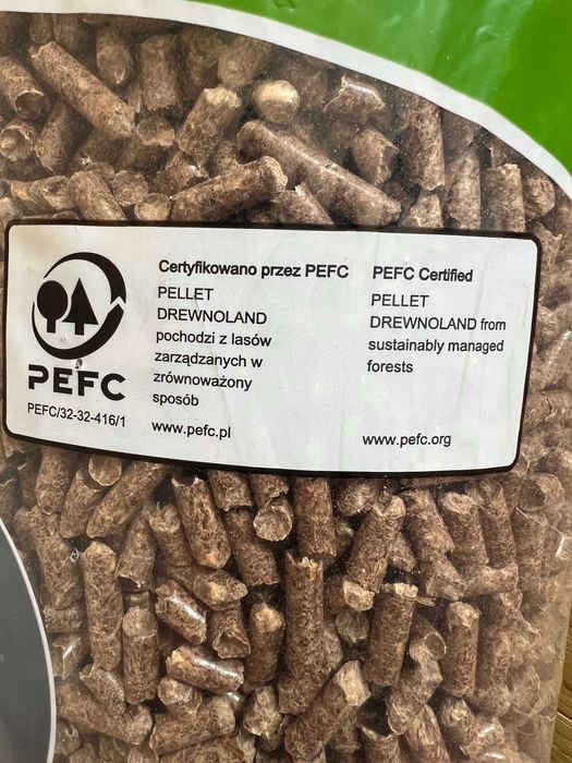 PELLET drzewny najwyższa jakość wysokokaloryczny DĘBOWY DREWNOLAND