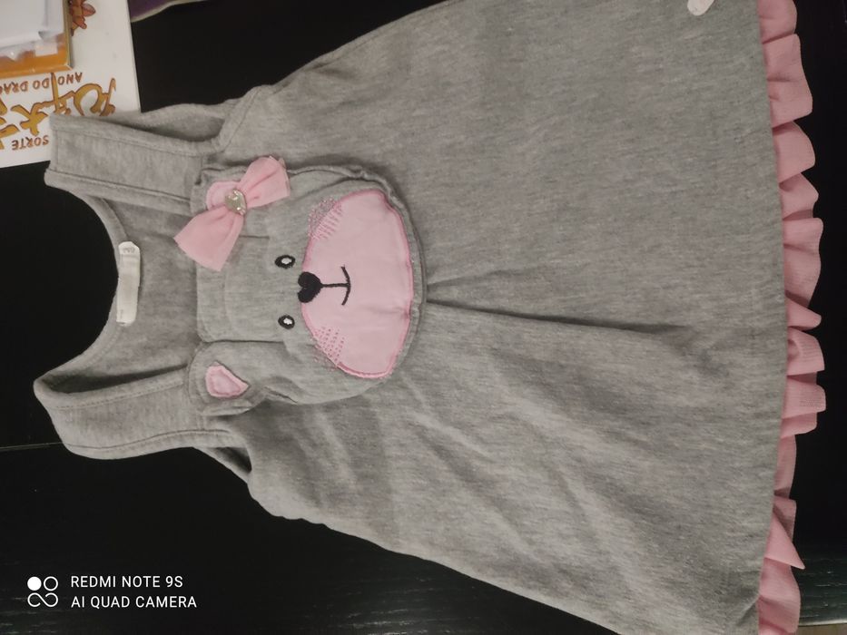 Vestido super giro menina como novo  6 meses