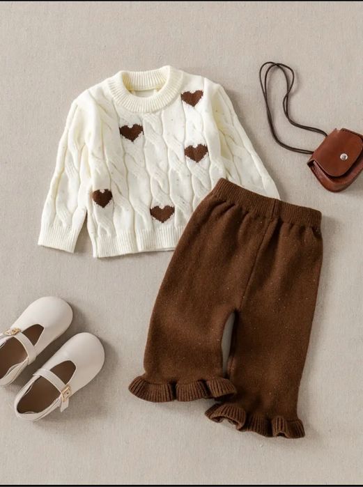 Дитячий костюм , светер , штани , новий зріст 74-80 см