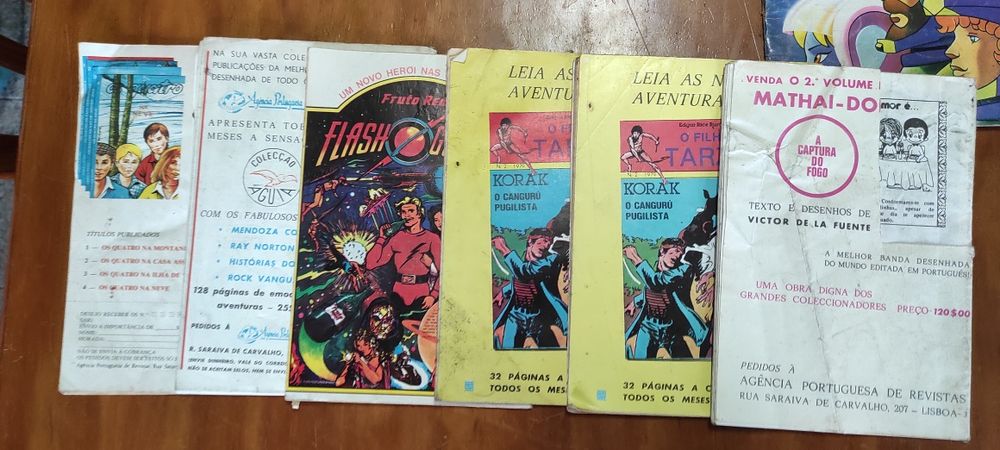 6 Números Búfalo Bill - BD anos 80