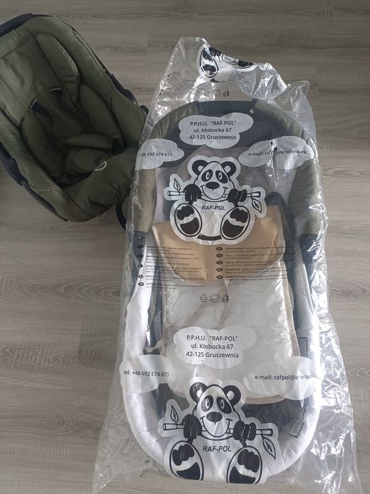 Wózek 3w1 Largo zielony oliwka