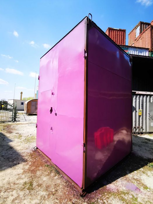 Гараж склад цельнометаллический размер 2.5х2.5х4м ДхШхВ Новый Доставка