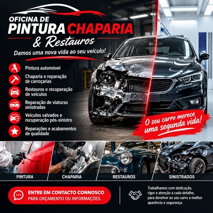 Pintura sinistro chaparia