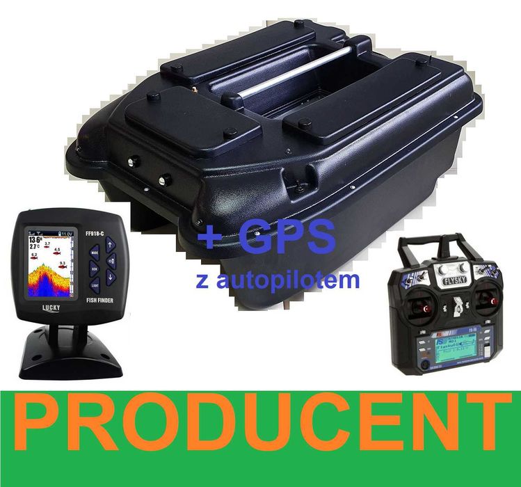ŁÓDKA ZANĘTOWA M1 60cm z GPS autopilot, ECHOSONDA / Producent