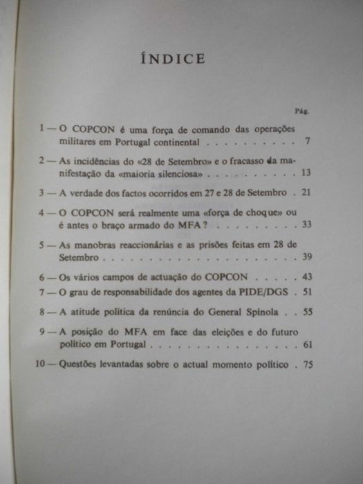 Cinco meses mudaram Portugal
de Otelo Saraiva de Carvalho