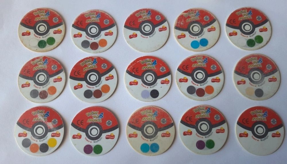 Tazos pokemon attack / ataque 1 de Portugal - venda à unidade
