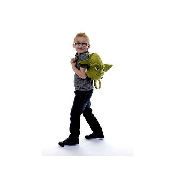 Mochila de Peluche Yoda Star Wars 24x26cm