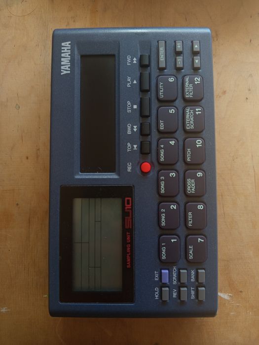 Yamaha su-10 lofi sampler 16bit + sample cd