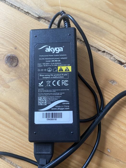 Zasilacz Akyga AK-ND-20