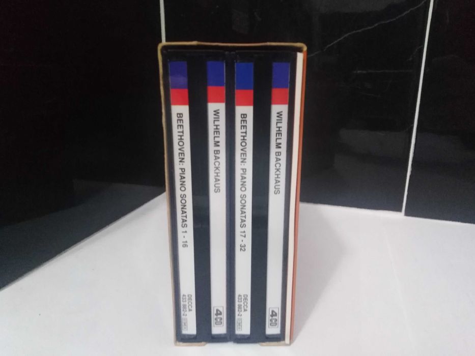Cds quadruplos Beethoven – Wilhelm Backhaus Edition 1