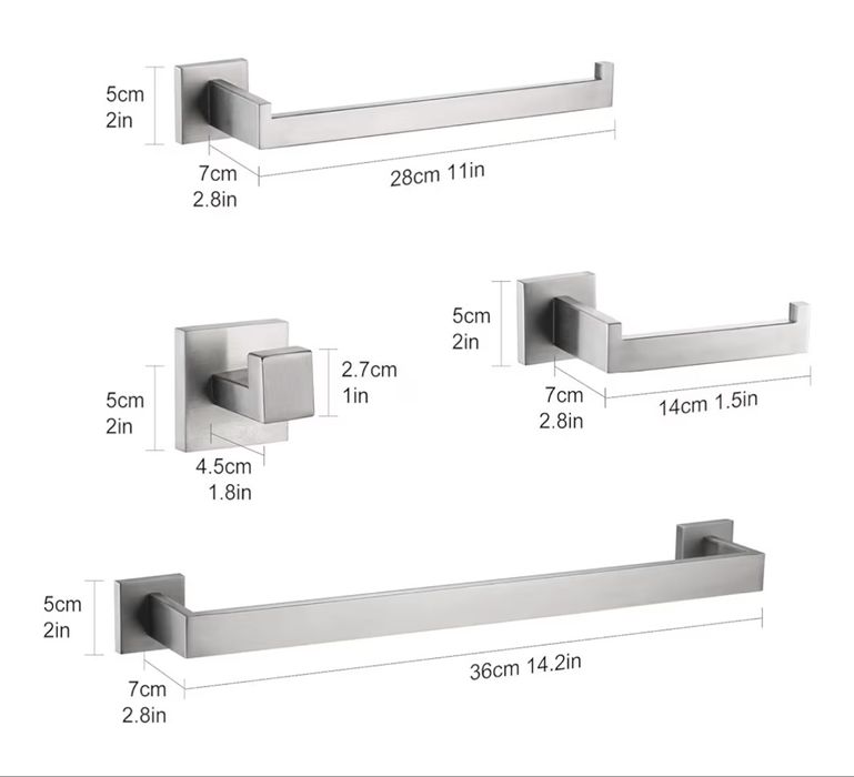 Conjunto Acessórios Casa de Banho