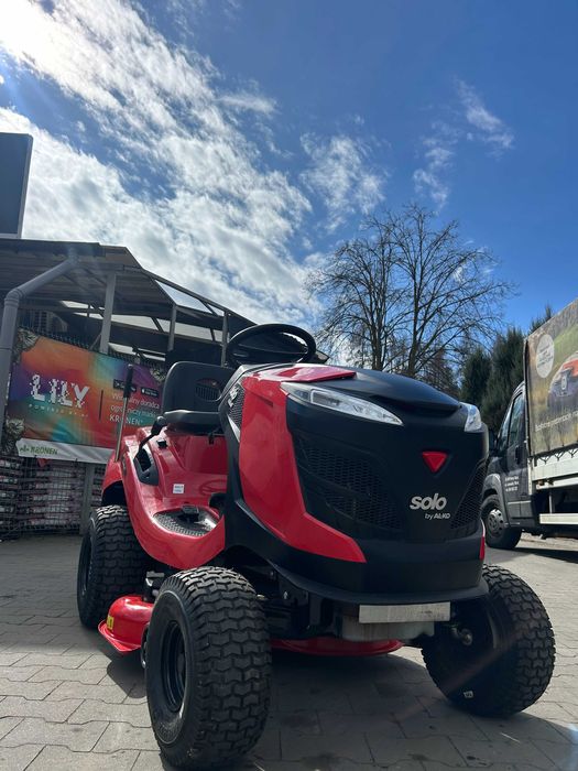 Traktorek do Trawy Koszenia Kosiarka Traktor Ogrodowy 18KM 2 cylindry