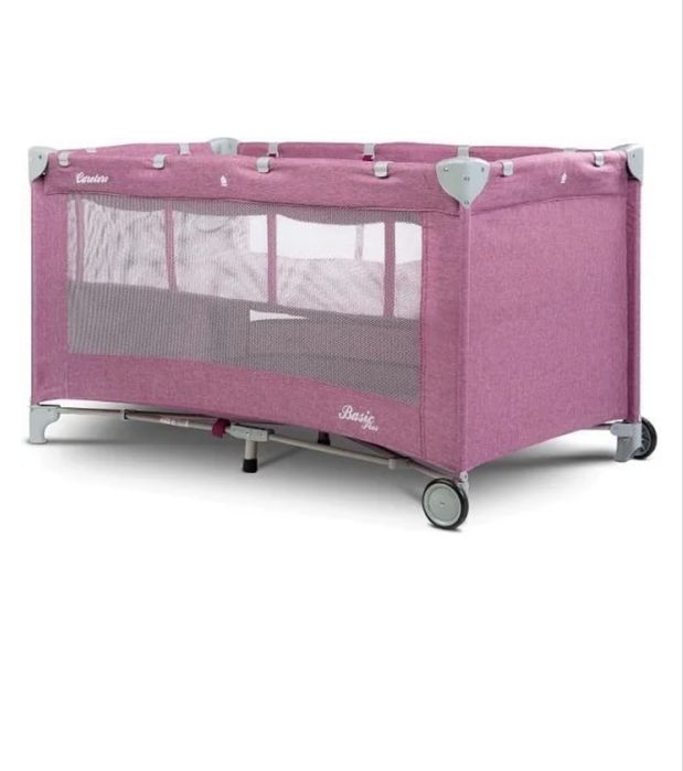 Lożeczko turystyczne dwupoziomow Carero plus materac