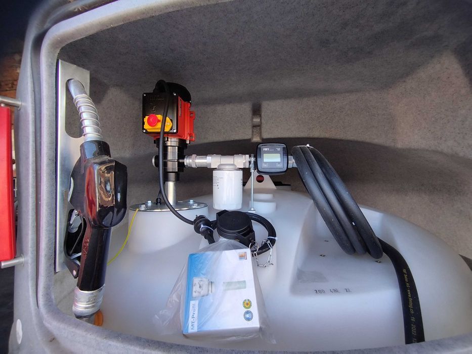 Zbiornik na paliwo dwupłaszczowy 2500 ON SIBUSO 5550netto