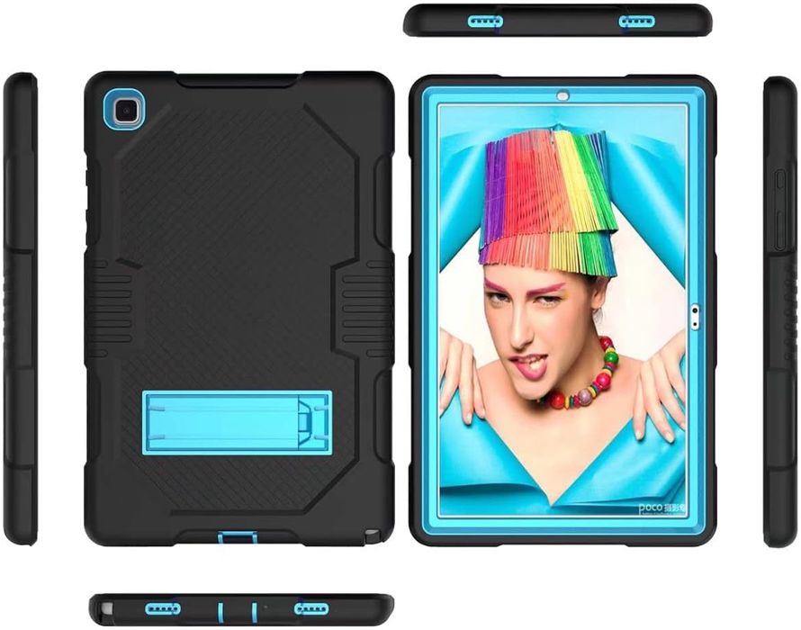 Etui do Samsung Galaxy Tab A7 10,4" Pancerne z Podstawką Czarne