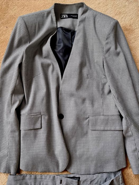 Kostium zara garnitur damski spodnie marynarka