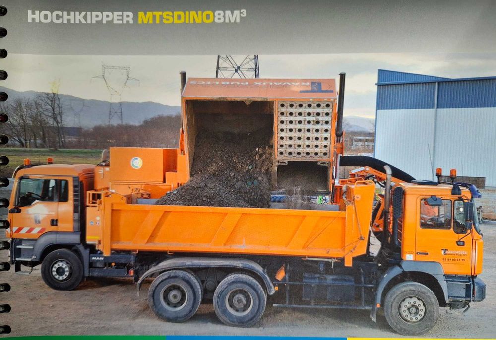 Koparka ssąca Mercedes Actros 3336