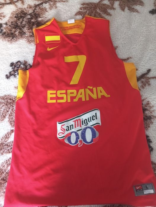 Camisa basquetebol espanha usada