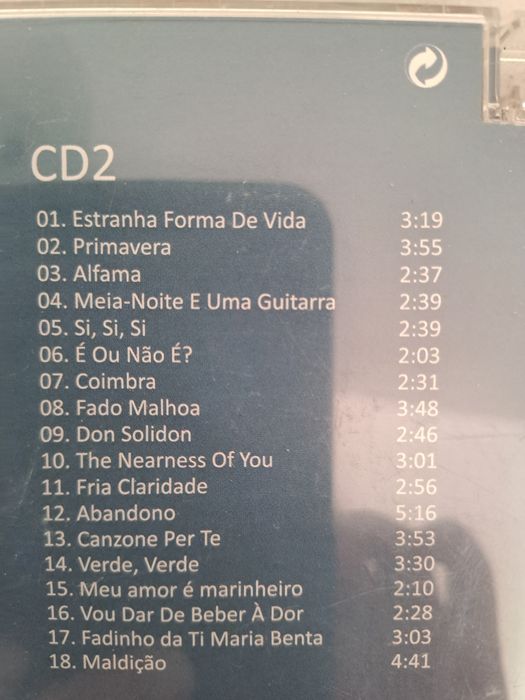 CD duplo Amália coração independente