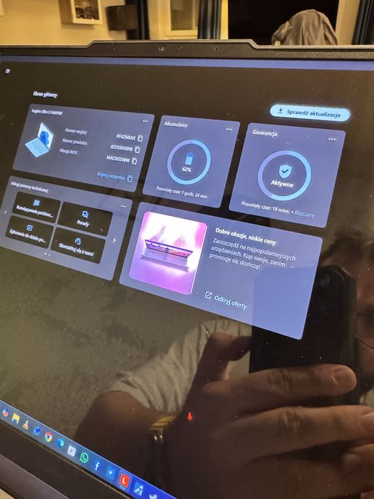 Lenovo Legion Slim 5-14 OLED RTX 4060 32GB RAM 512 GB dysk jak nowy gw