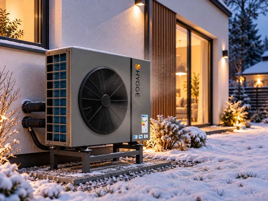 Pompa ciepła HYGGE monoblok 9 kW NOWA sprężarka Panasonic inwerter A+++