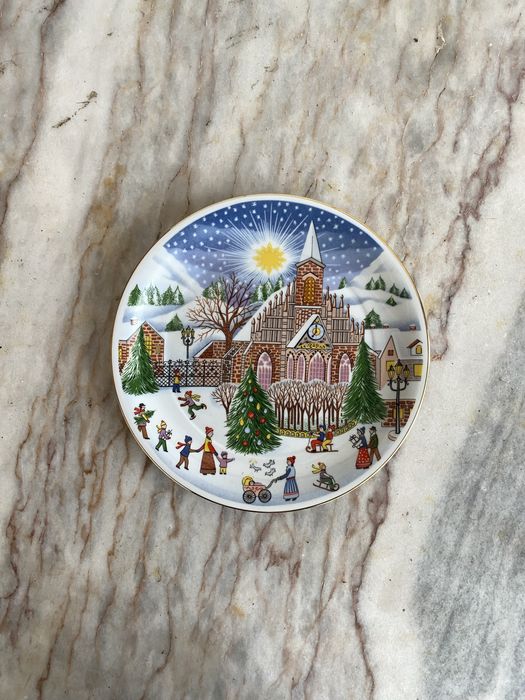 Prato alusivo ao Natal