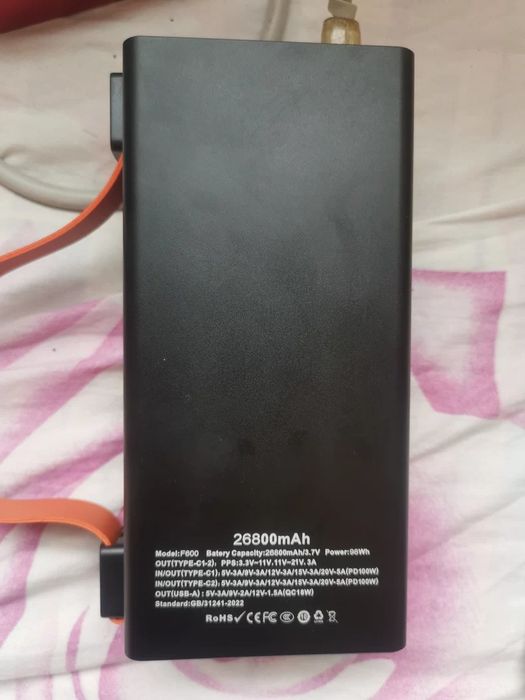 Корпус Повербанка DIY 100W (чи 65W+65W) до 60000mAh (БЕЗ БАТАРЕЙ)