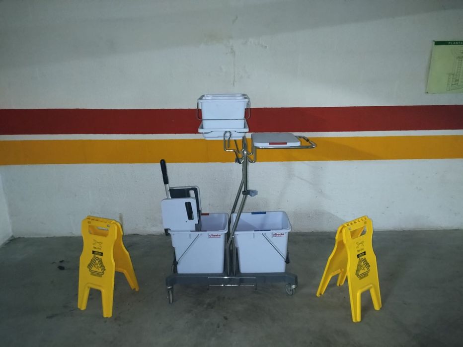 Carrinho de Piquete Vileda Profissional