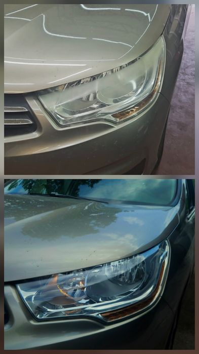 Полировка фар авто/ защита бронеплёнкой