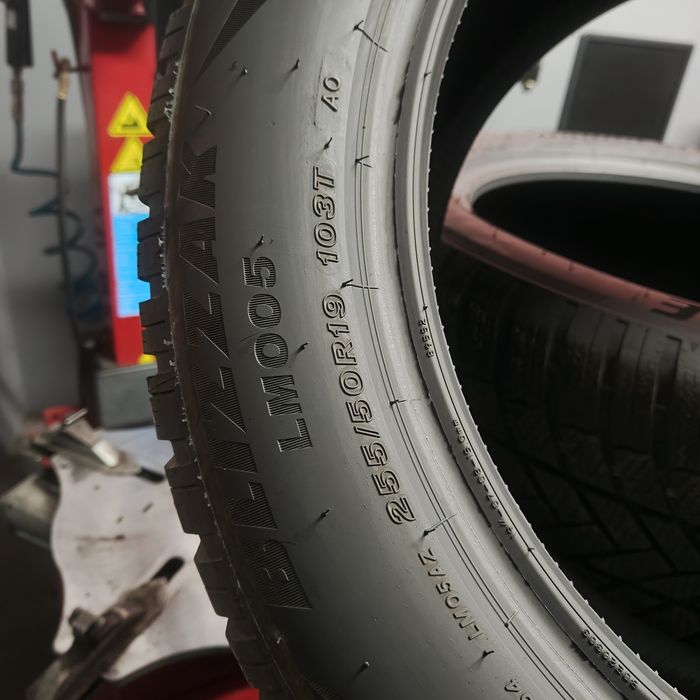 255/50/19 Sprzedam komplet opon zimowych Bridgestone z 2024 roku