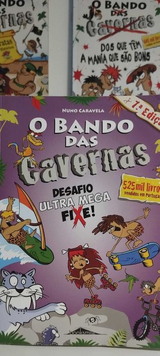 O Bando Das Cavernas - vários títulos - COMO NOVOS!!!