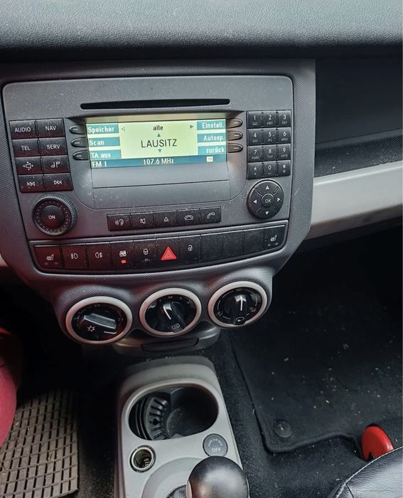 Fotele Skóra Czarne Grzane Smart 454 Forfour Wnętrze Komplet 04-06r.