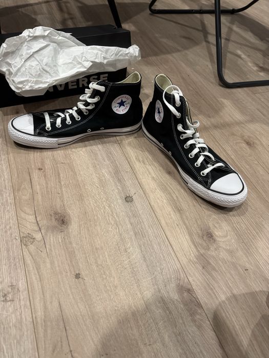 Converse All Star High чорні кеди 46 розмір