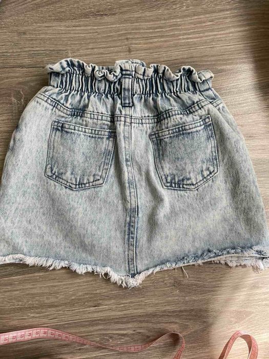 Джинсова спідниця 122