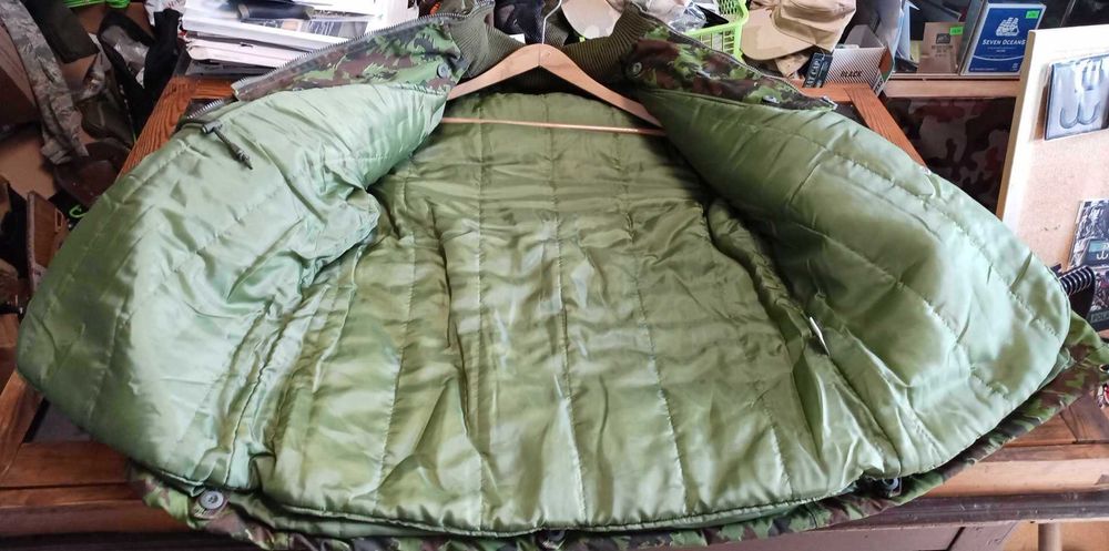 Parka Zimowa Armia Litwa M05 misko r.104/176 Unikat