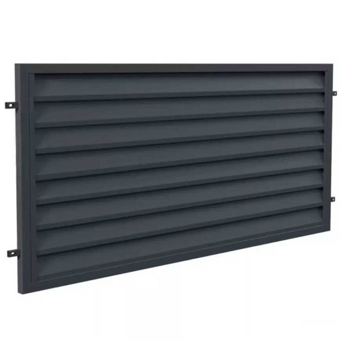 Przęsło Ogrodzeniowe żaluzjowe  120x200