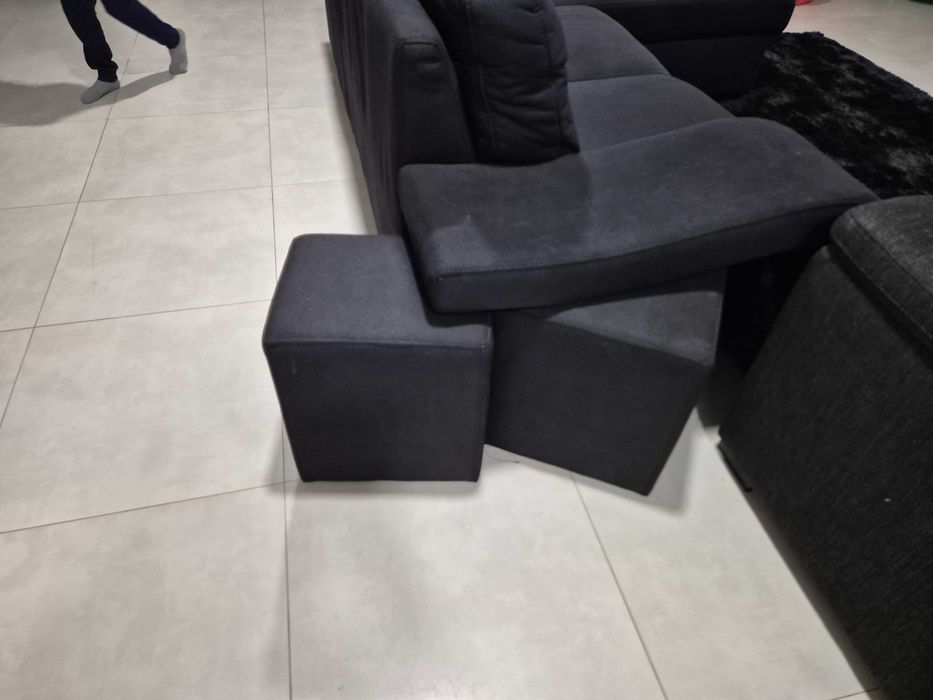 Sofa 3 lugares com chaise