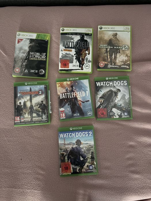 Gry na kosole XBOX ONE i 360