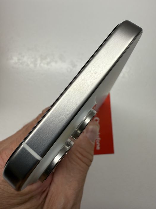 iPhone 15 Pro Max 256GB White Titanium Neverlock Ідеал 89% e-sim