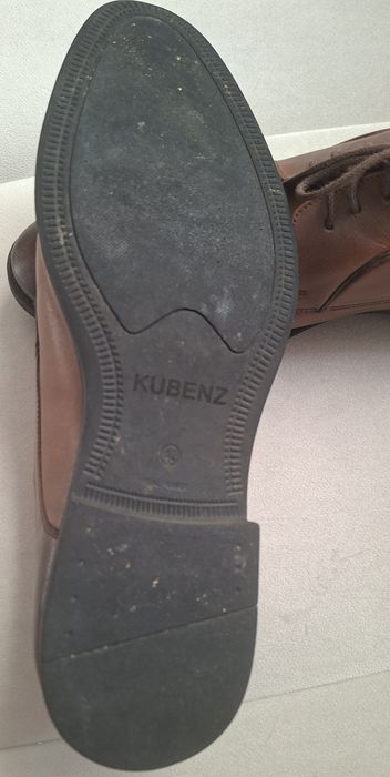 Pantofle półbuty skórzane Kubenz