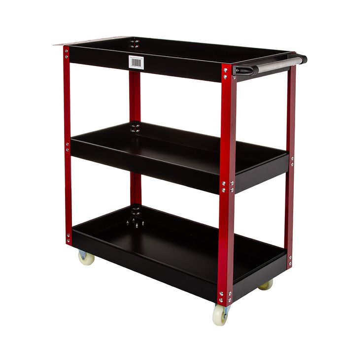 Szafka Wózek Zestaw Warsztatowy Narzędziowy Półki 3 Trzy Półki