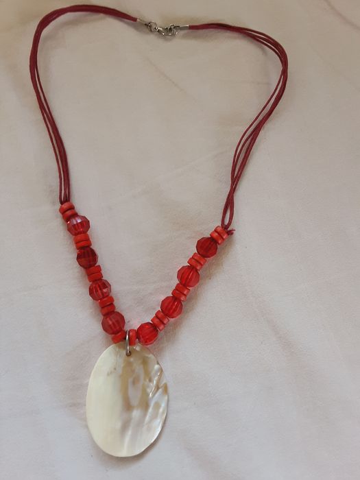 Piekny naszyjnik styl Boho Unikat