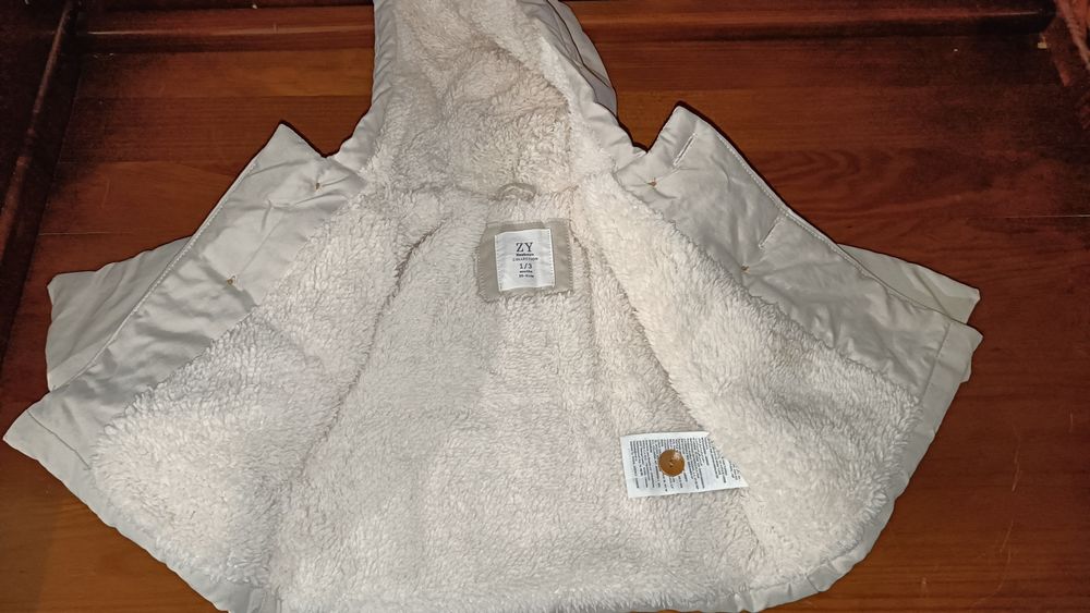 Casaco Cardado para Recém-Nascido