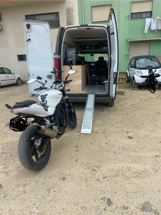 Rampa de carga para transporte ( Uma Rampa ) de moto