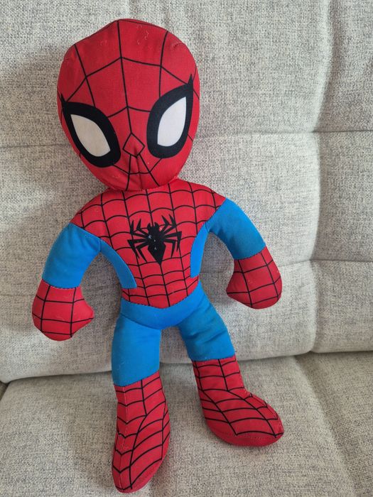 Spiderman maskotka z glosem 38 cm.