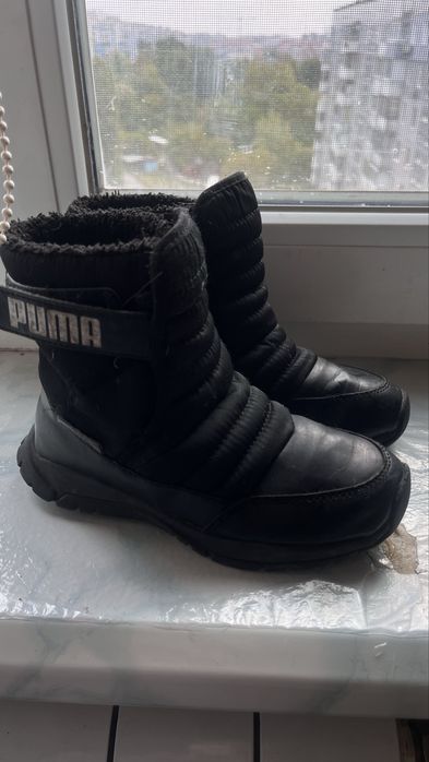 Зимові чоботи. Пума. Ботинки. Для мальчика
